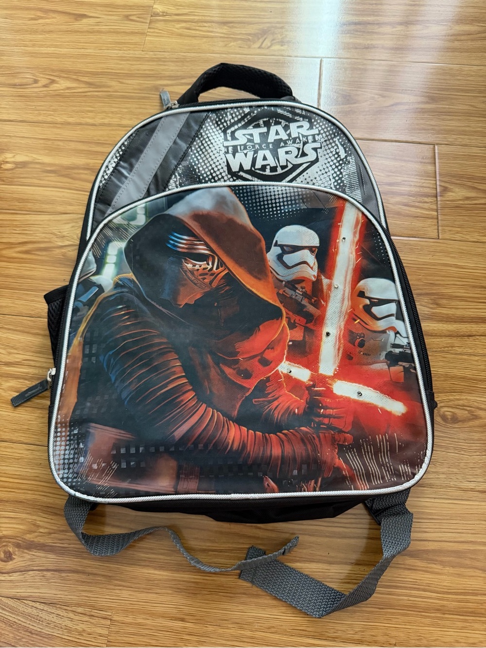 Preloved Star Wars Kylo Ren Black & Red Boys Backpack Very Clean